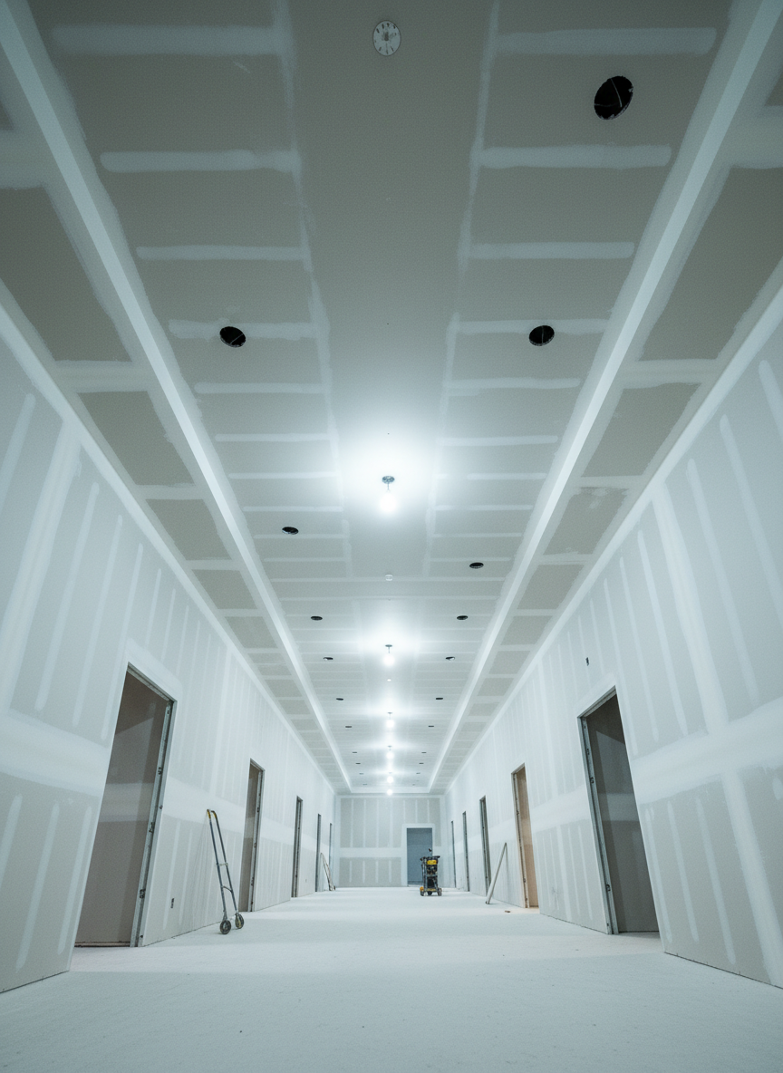 Commercial drywall installation Holland Michigan